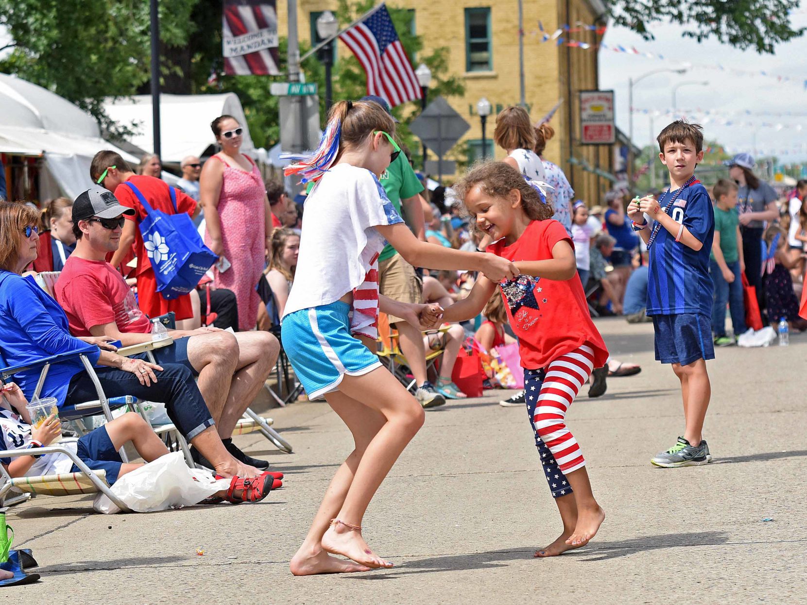 Mandan Independence Day parade